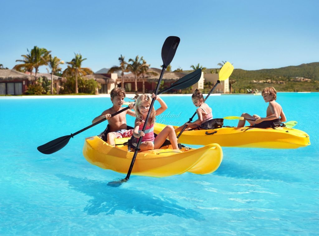 Crystal Lagoon Padle
