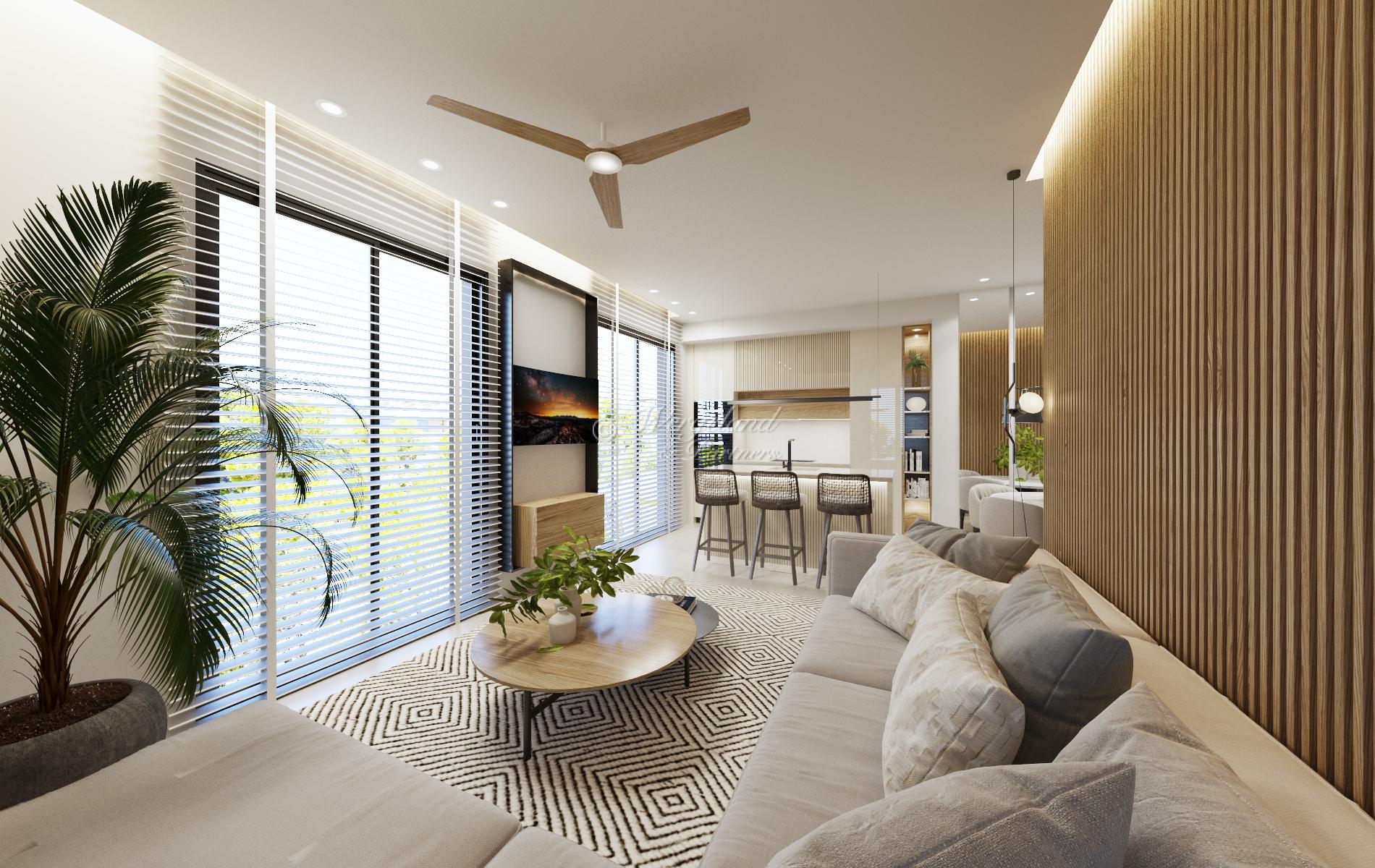 Modern 2 bed, three heated communal pools, garage, storage [B11V6-2]
