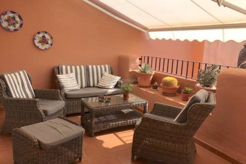 Hovedterrasse Med Markise