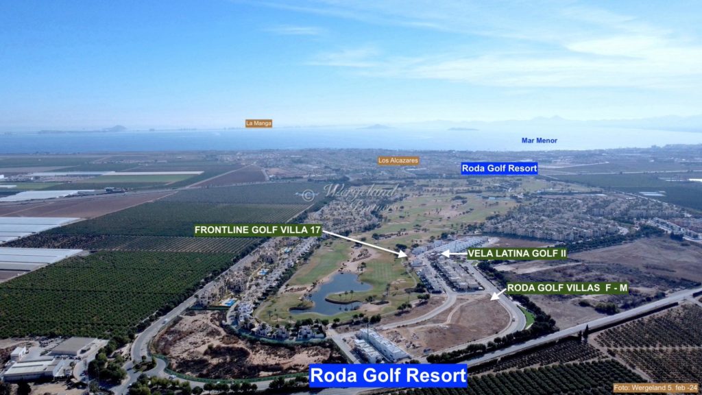  drone Roda Golf resort