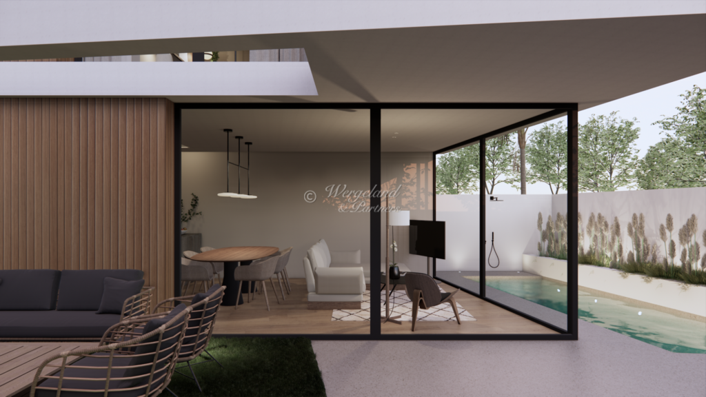  Uteområde Mot Stue Glass