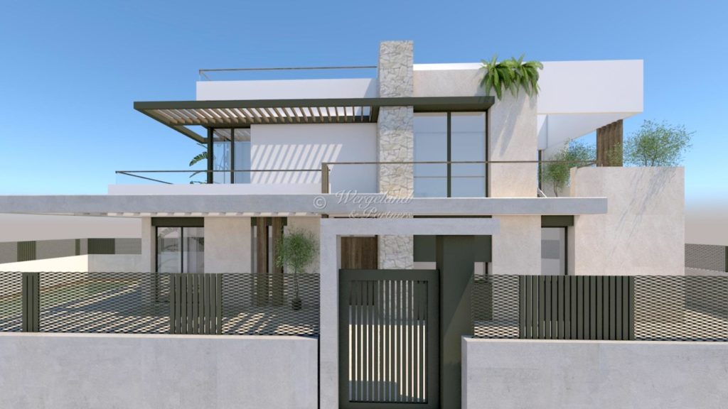 Villa Skisse Fra Veien