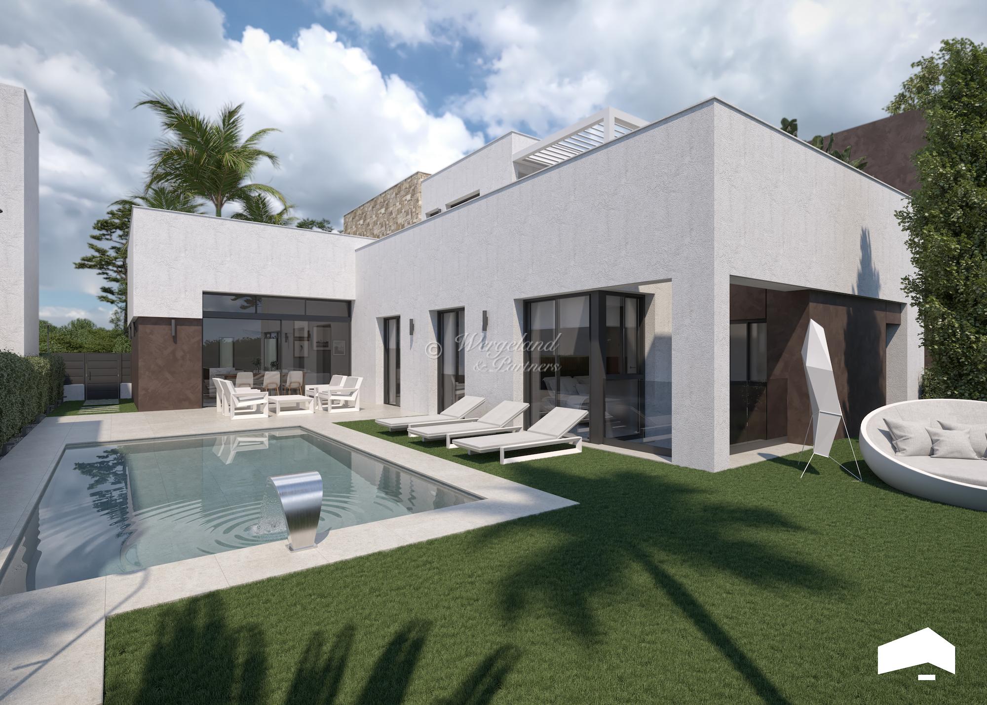 Exclusive, large villa, roof terrace and unfurnished basement [P5321]