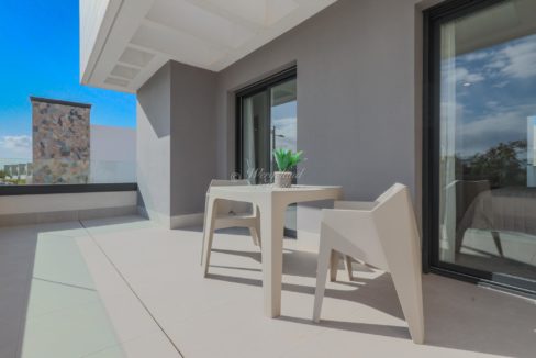Visningshus Terrasse