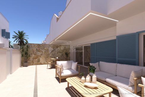 Ground Floor. Front Terrace