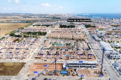 dronefoto fra calle norte