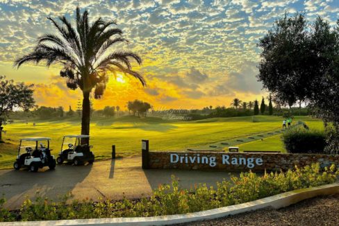 Driving Range Sign